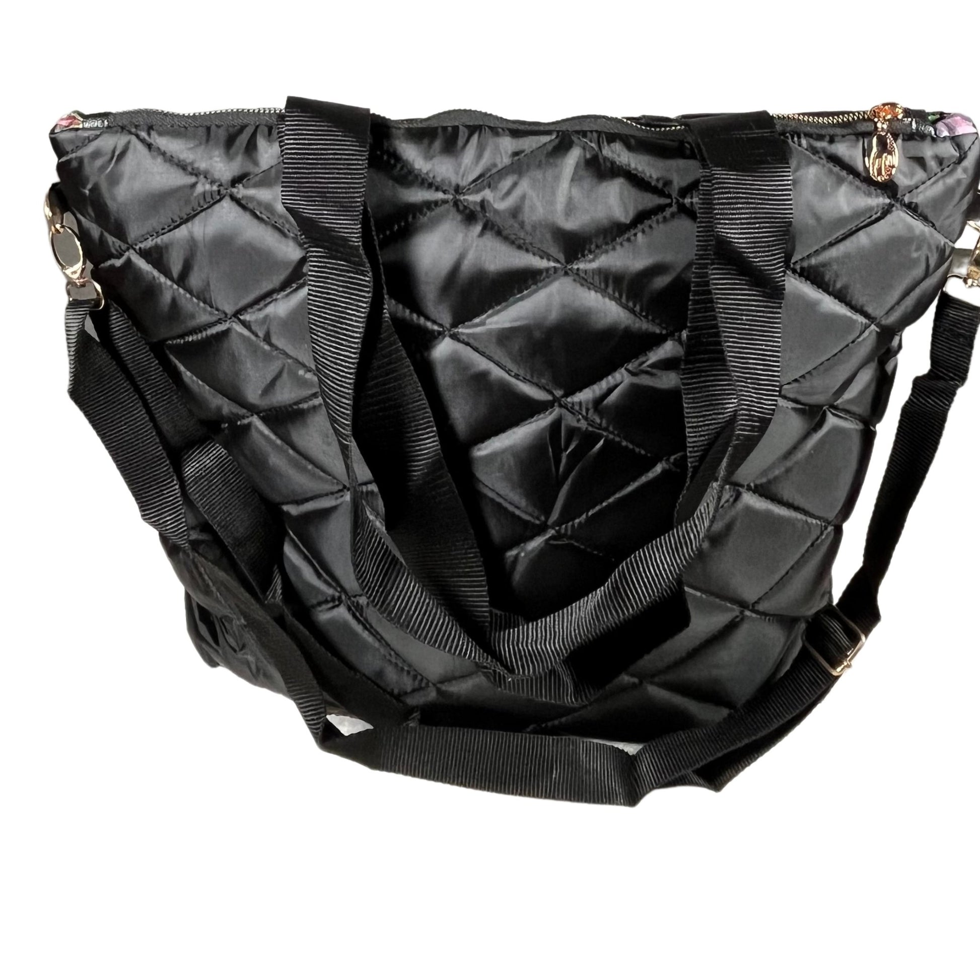 Black lightweight Quilted Style Bag - Mary’s Twist