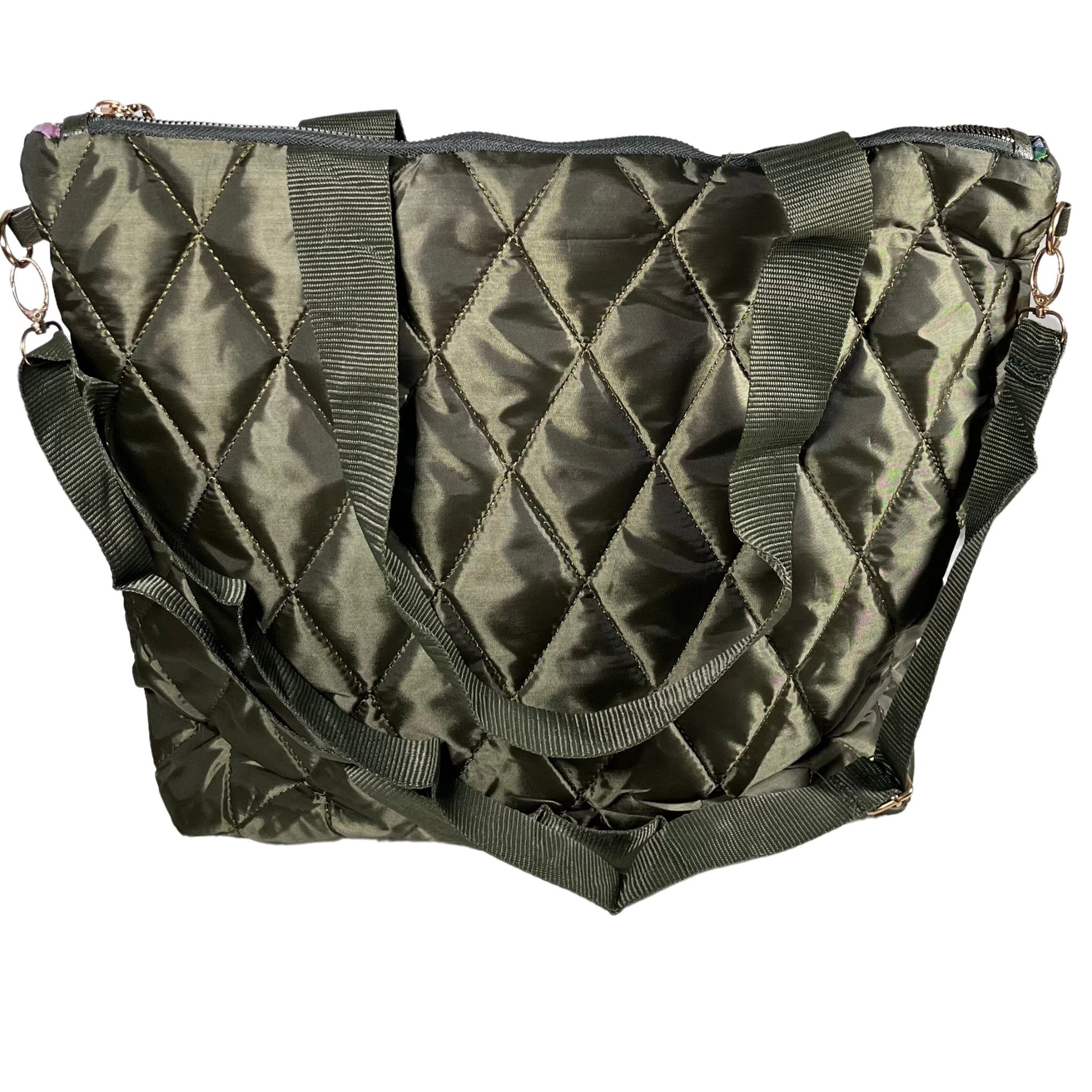 Black lightweight Quilted Style Bag - Mary’s Twist